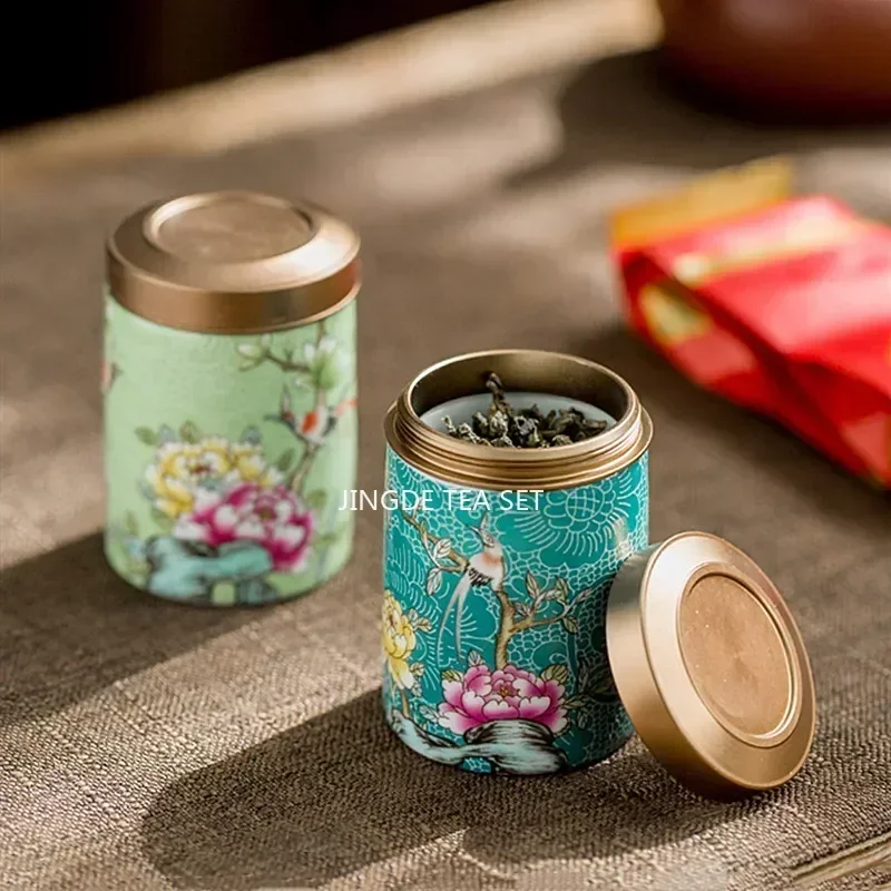 Coffee Tea And Sugar Set - Boutique Ceramic Tea Tins Household Storage