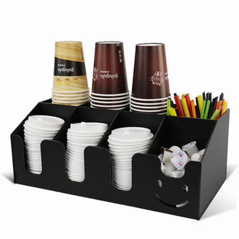 Xbloom Coffee Tea - Home Decor Black Acrylic Cup Holder
