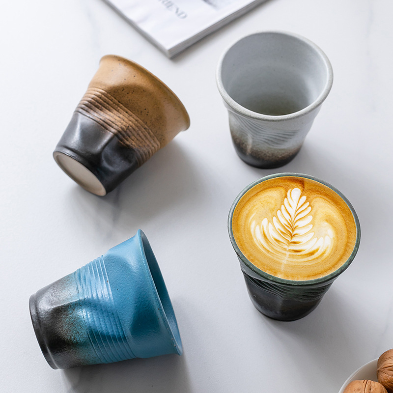 Coffee Tea With Milk - 200ml Rough Pottery Coffee Cup Creative