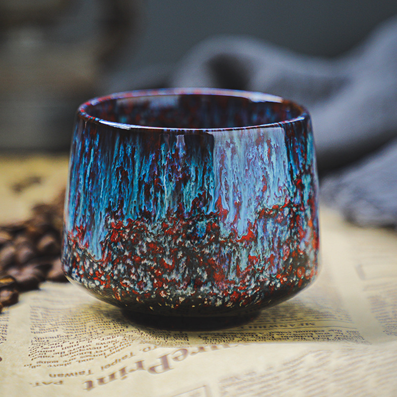 Xbloom Coffee Tea - Colorful Reactive Glaze Ceramic Coffee Mug