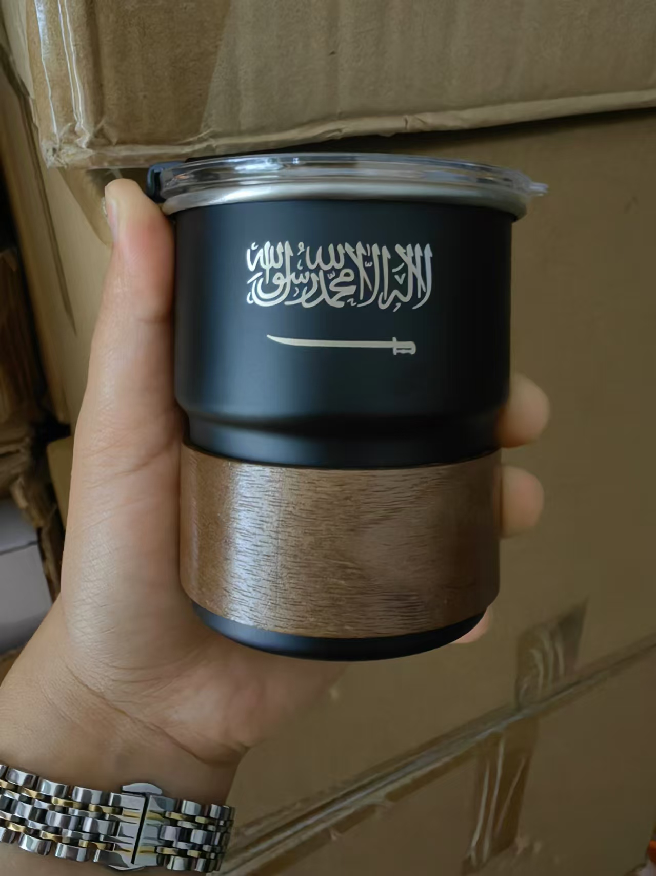 The Flag of Saudi Arabia Logo  - огляд і ціна Coffee Tea Name