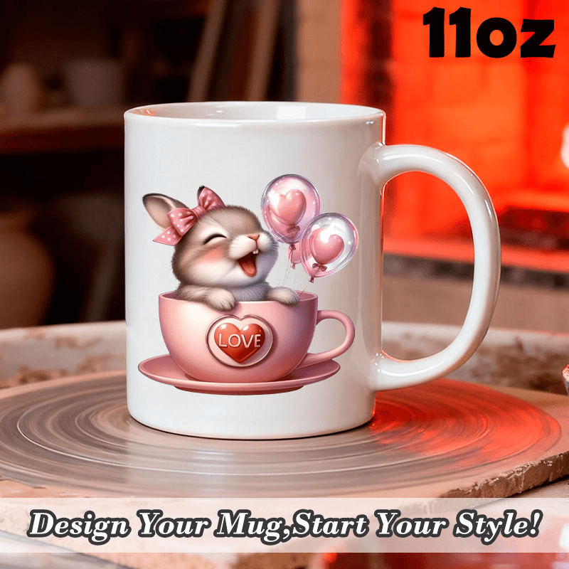 Custom Name 11oz Heart Balloon - огляд і ціна Coffee Tea Name