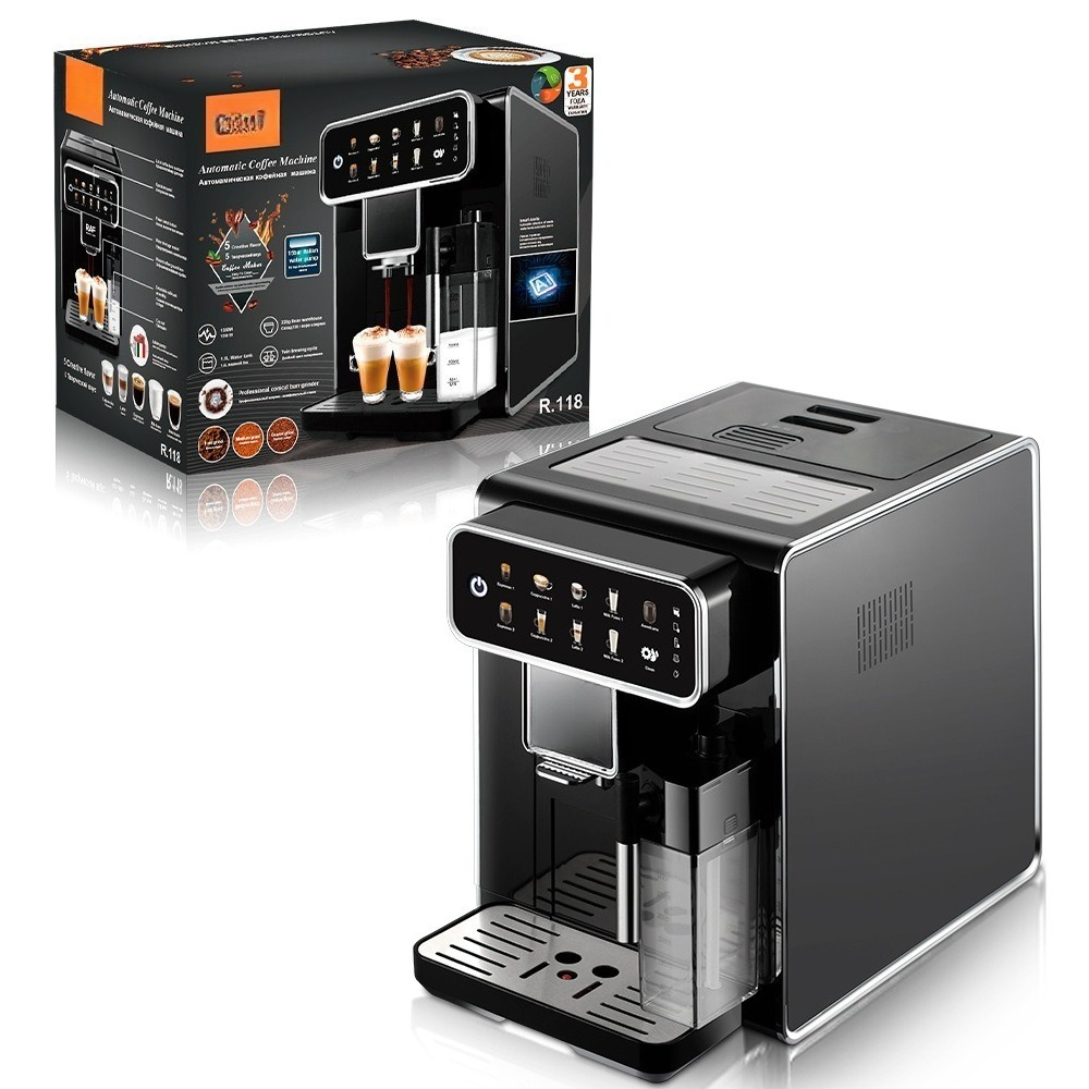 3-in-1 Automatic Bean-to-Cup E - огляд і ціна Barista Milk Jug