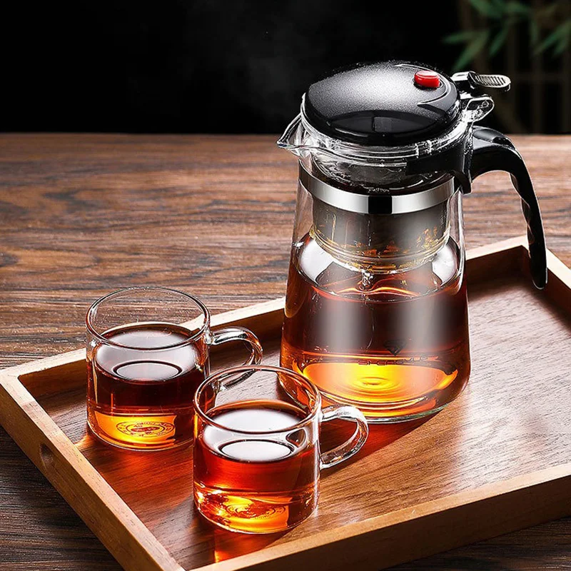 D2 Heat Resistant Glass Teapot - огляд і ціна Coffee Tea And Sugar Set