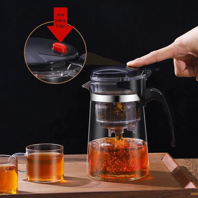 D2 Heat Resistant Glass Teapot - огляд і ціна Coffee Tea And Sugar Set
