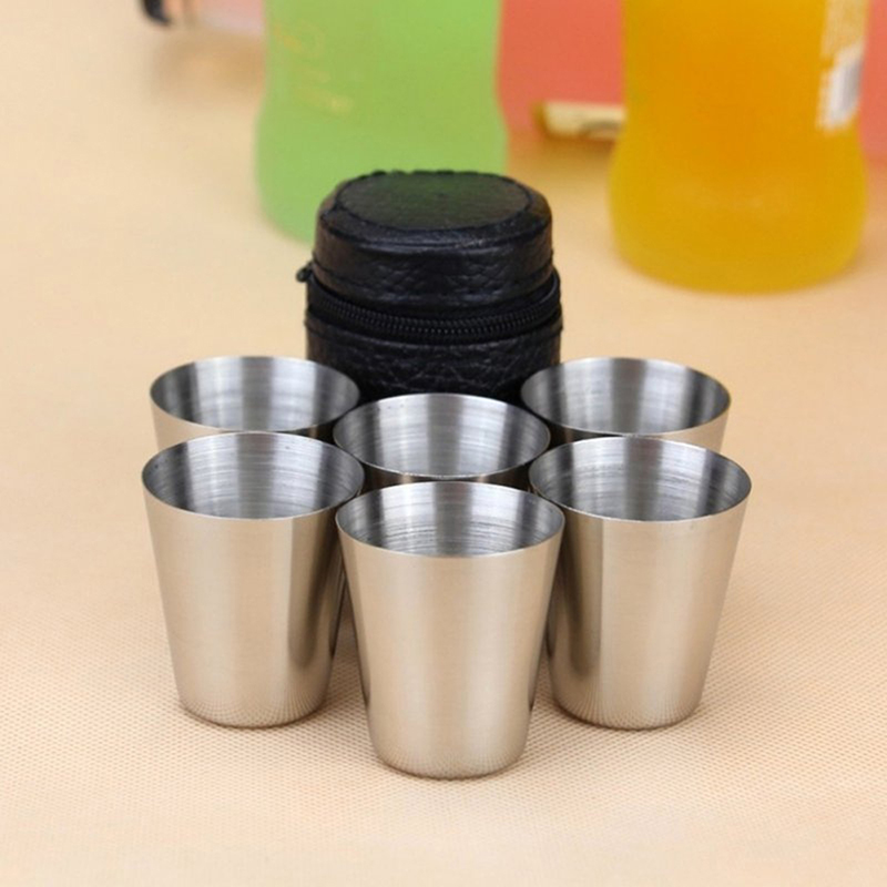 4/6Pcs Stainless Steel Cups Mi - огляд і ціна Coffee Tea And Sugar Set