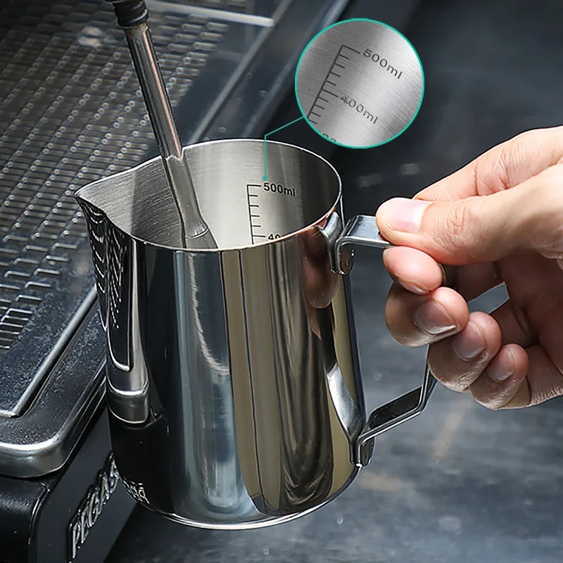 Stainless Steel Milk Frothing  - огляд і ціна Barista Milk Jug