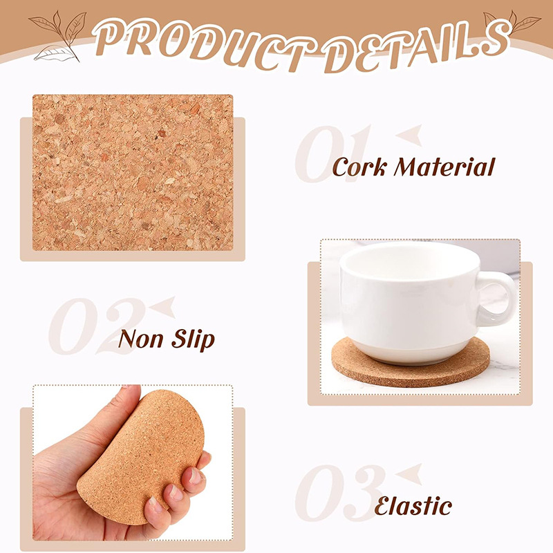 5/10/20/30PCS Round Wood Mats  - огляд і ціна Xbloom Coffee Tea