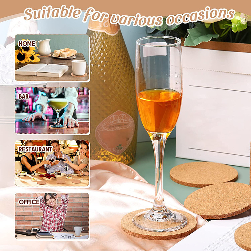 5/10/20/30PCS Round Wood Mats  - огляд і ціна Xbloom Coffee Tea