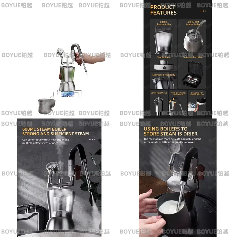 Stainless Steel Milk Frothing  - огляд і ціна Barista Milk Jug