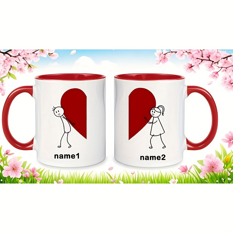 Customizable Name Heart-shaped - огляд і ціна Coffee Tea Name