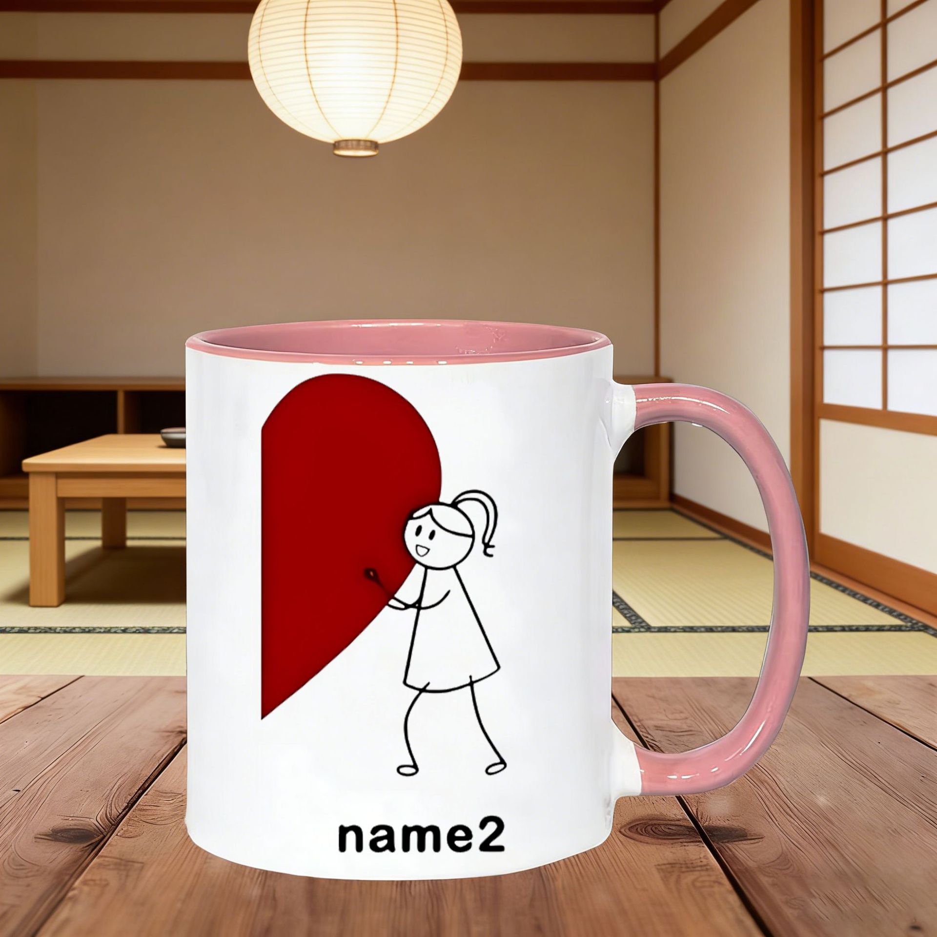 Customizable Name Heart-shaped - огляд і ціна Coffee Tea Name