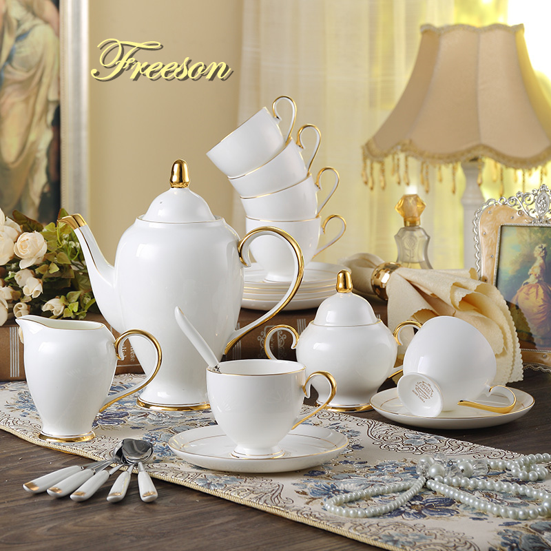 Grace Bone China Coffee Set Wh - огляд і ціна Coffee Tea And Sugar Set