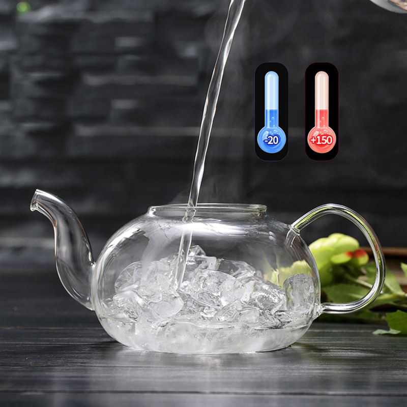 600/800ml Heat Resistant Glass - огляд і ціна Coffee Tea And Sugar Set