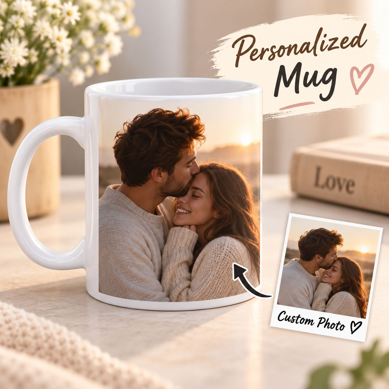 Custom Photo Mug Personalized  - огляд і ціна Coffee Tea Images