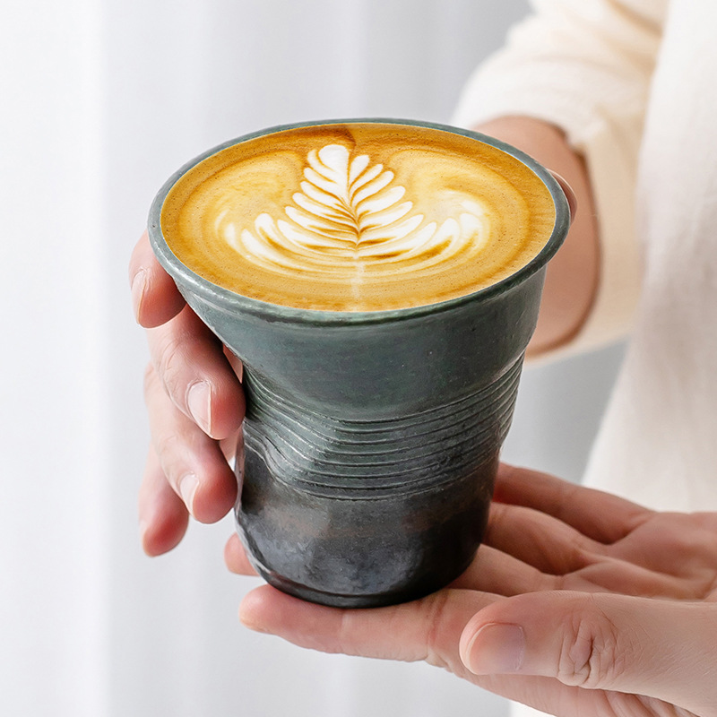 200ml Rough Pottery Coffee Cup - огляд і ціна Coffee Tea With Milk