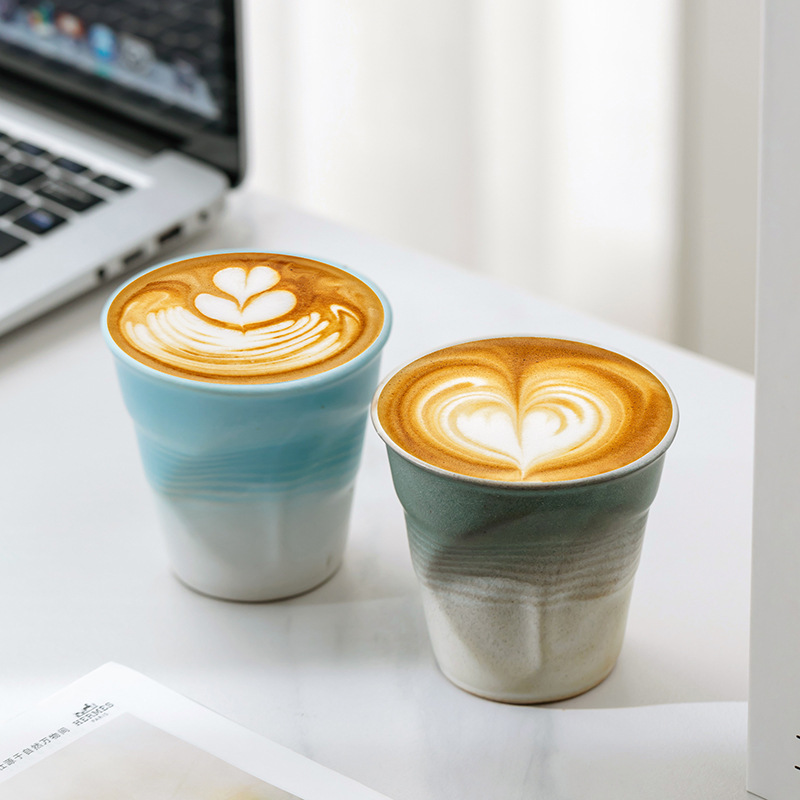 200ml Rough Pottery Coffee Cup - огляд і ціна Coffee Tea With Milk