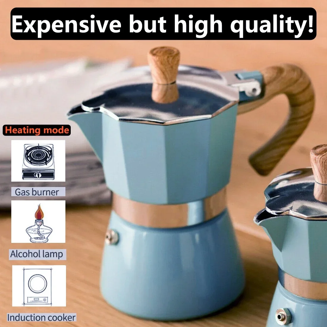 Stovetop Kitchen Tools 150/300 - огляд і ціна Moka Pot Stove