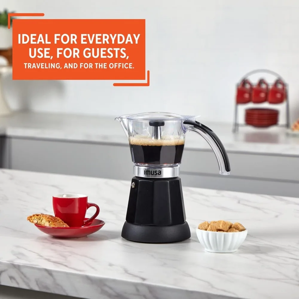 %a Imusa 3-6 Cup Electric Espr - огляд і ціна Moka Pot Stove